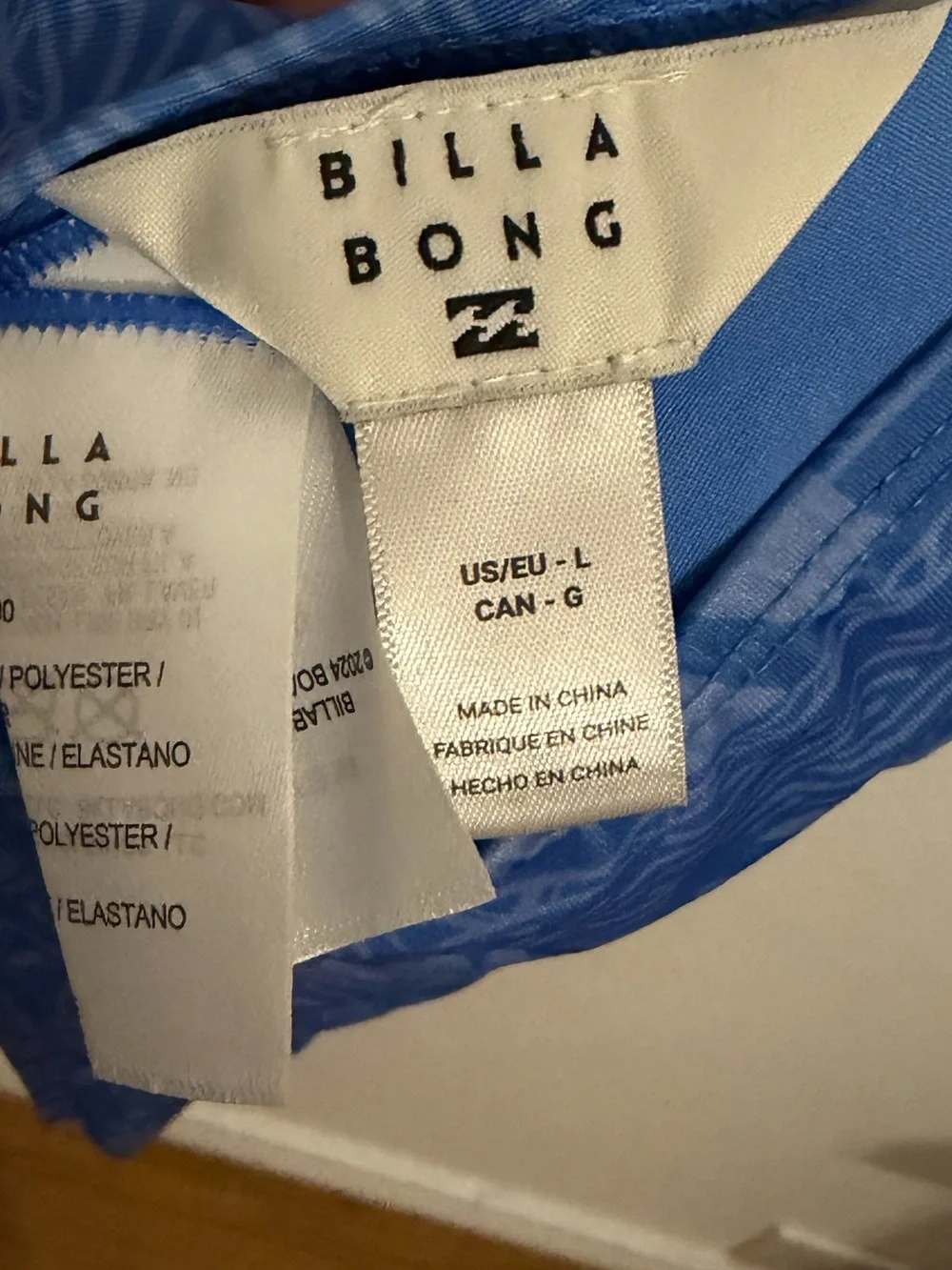 Billabong one piece